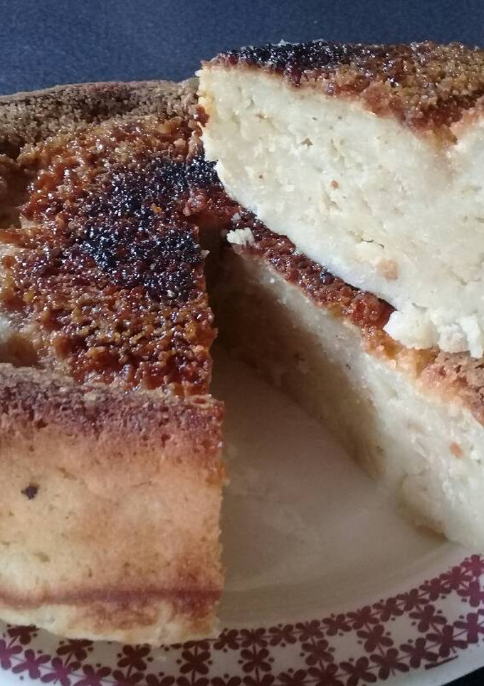 Una foto de Budín de pan sin leche