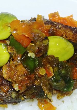 Foto resep Patin Goreng Sambel Pete
