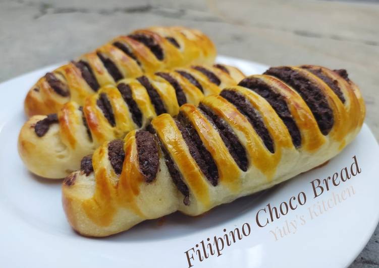 Filipino Choco Bread