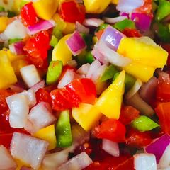 A picture of Mango Salsa.