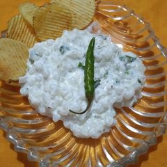 Sago raita A picture of Sago raita.