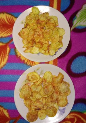 A picture of Potato chips.