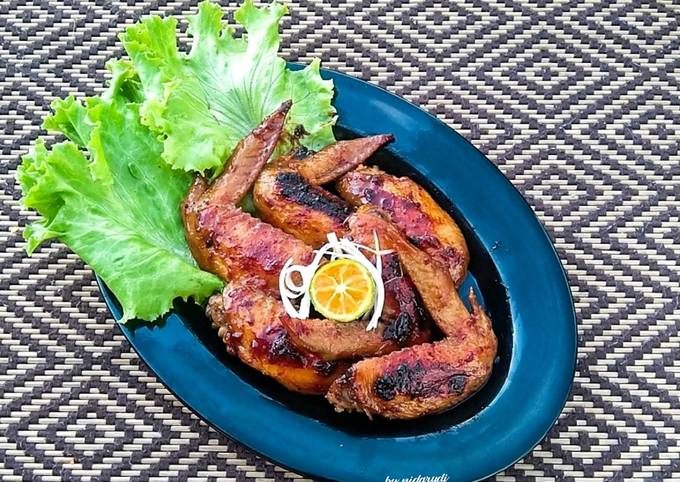 Cara Gampang Membuat Chicken Wings Bakar, Sempurna