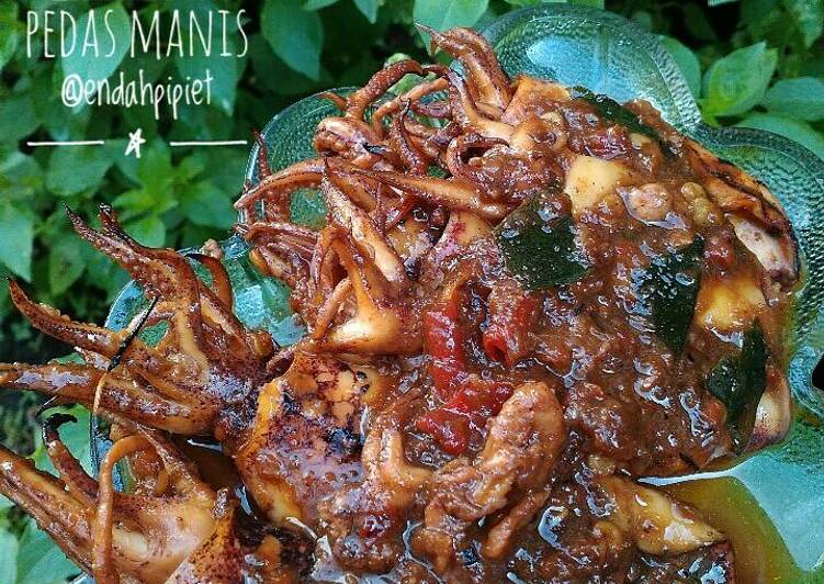 Cumi Bakar Pedas Manis