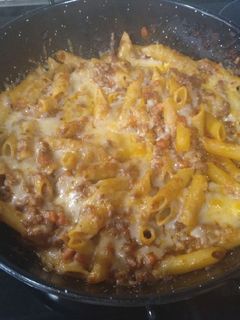 Una foto de Macarrones con carne al horno
