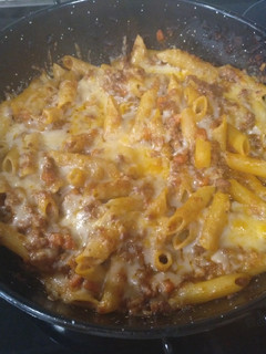 Una foto de Macarrones con carne al horno