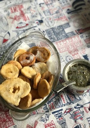 Una foto de Torta fritas
