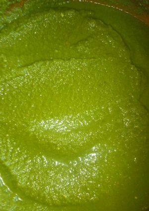 Una foto de Mole verde hecho en casa a la Mario's