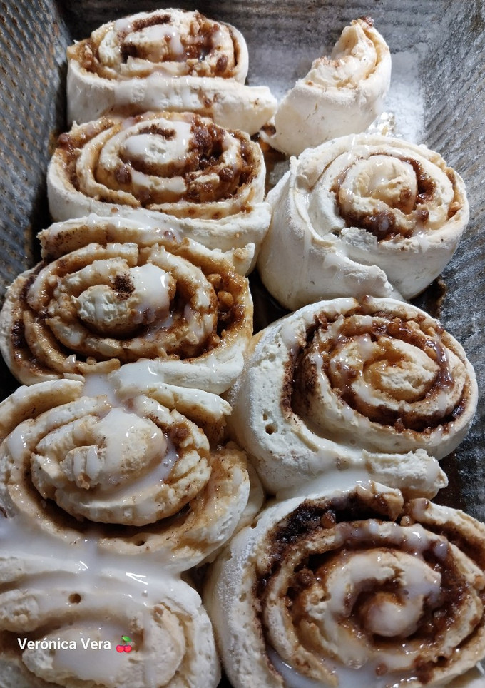 Una foto de Rolls de canela sin gluten