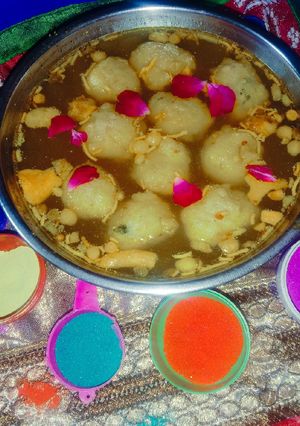 कांजी वड़ा (kanji vada recipe in Hindi) रेसिपी मुख्य फोटो