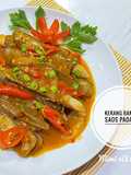 Kerang Bambu Saos Padang
