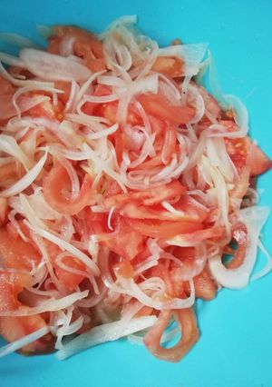 Una foto de Ensalada chilena