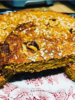 Una foto de Tarta de zanahoria sin azúcar y sin gluten