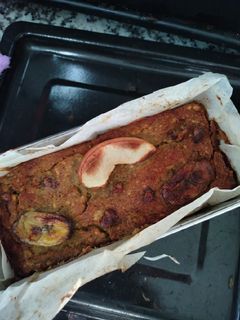 Hình của món Bánh táo chuối khoai lang.