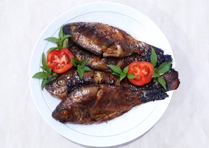 Ikan Mujair Bakar Teflon