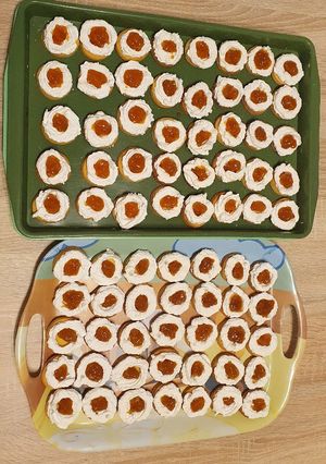 Kókuszhabos linzer recept fotója