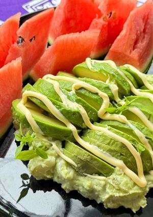 A picture of Avocado Potato Salad.