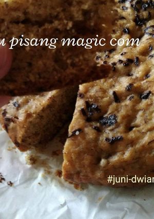 Foto resep Bolu pisang magic com