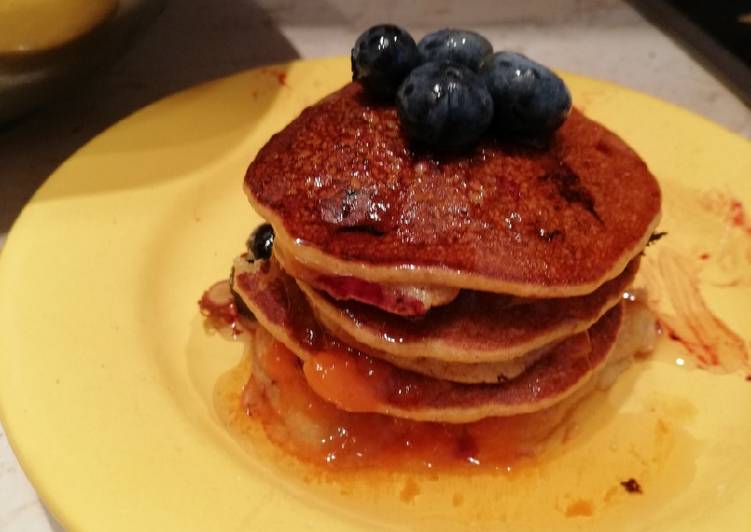 Banános amerikai palacsinta