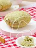 Pumpkin Matcha Cream Donut