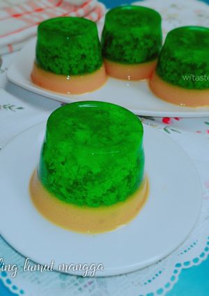 Foto resep Puding lumut mangga
