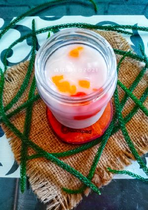 Foto resep Es Susu Nata de Coco