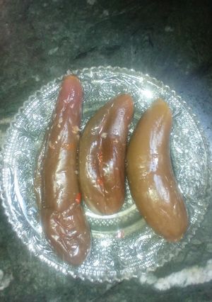صورة لوصفة باذنجان مخلل مسلوق