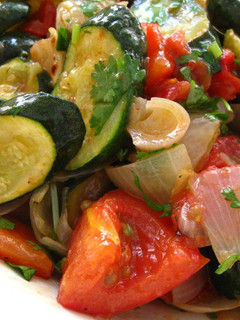 A picture of Easy Roasted Vegetable Salad.