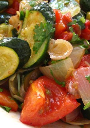 A picture of Easy Roasted Vegetable Salad.