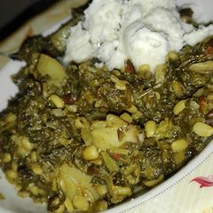 Alu methi dal...💞 A picture of Alu methi dal...💞.
