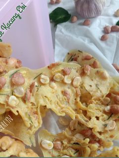 Foto resep 17. Rempeyek Kacang Ebi