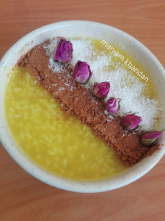 عکسی از دستور شله زرد