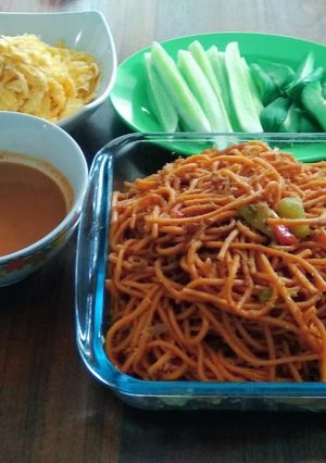 Foto resep Mie Gomak, Spaghetty Batak