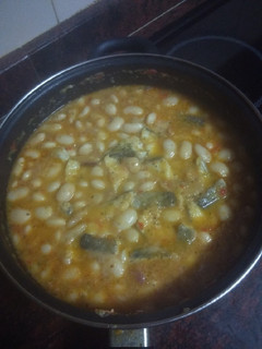 Una foto de Judiones con bacalao