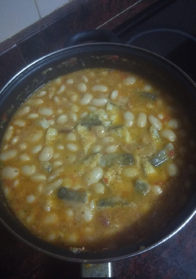 Una foto de Judiones con bacalao