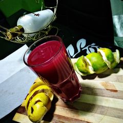A picture of Carrot Cocktail drink#mashujaarecipe.