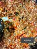 Sambal terasi terong ungu