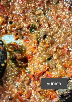 Foto resep Sambal terasi terong ungu