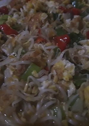 Foto resep Telur Dadar Ca Taoge Pedas
