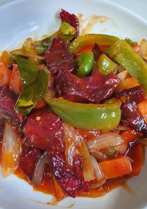 Gambar Daging masak merah ala Thai ❤