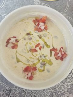 صورة لوصفة فول باللبن