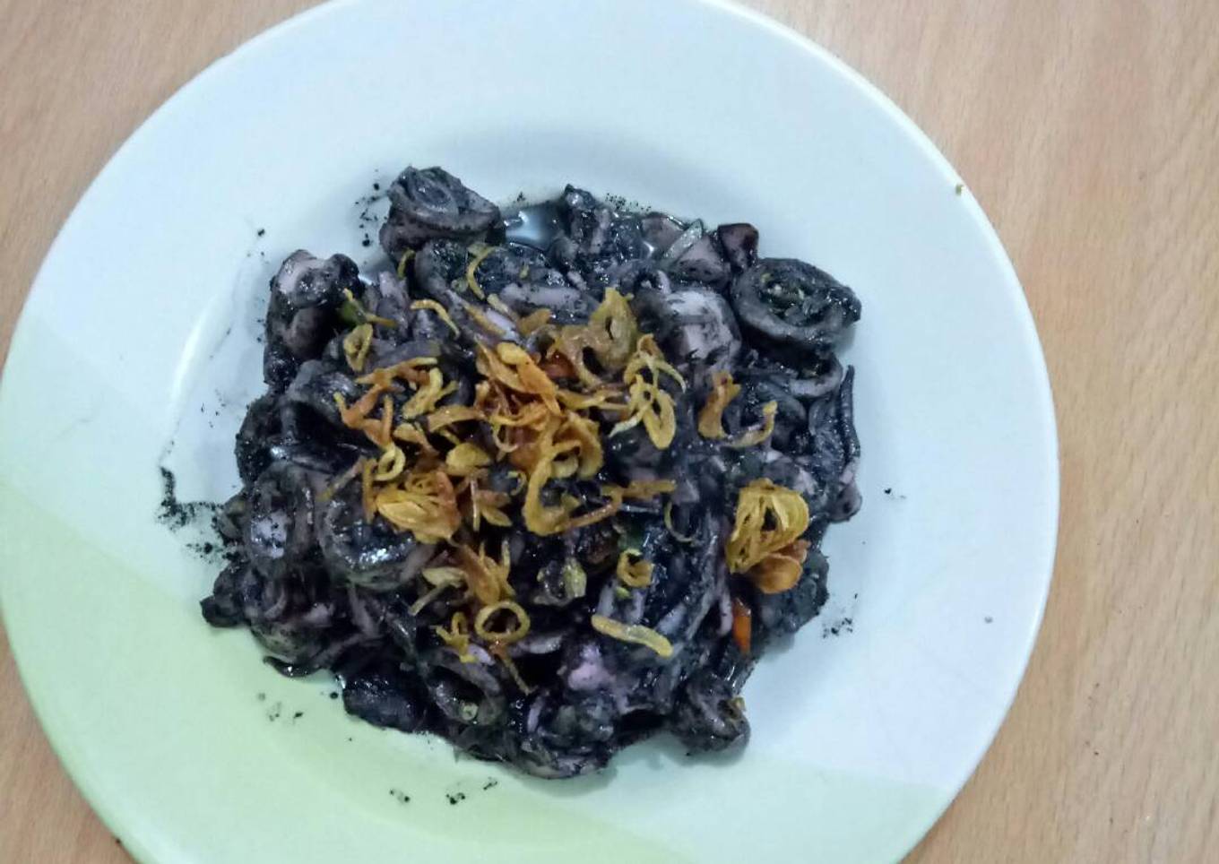 Cumi hitam goreng
