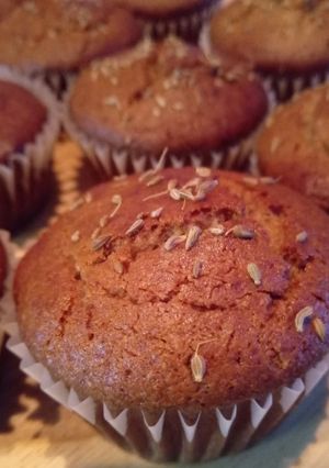 Foto di Muffin profumati di anice con farina di castagne e grano saraceno