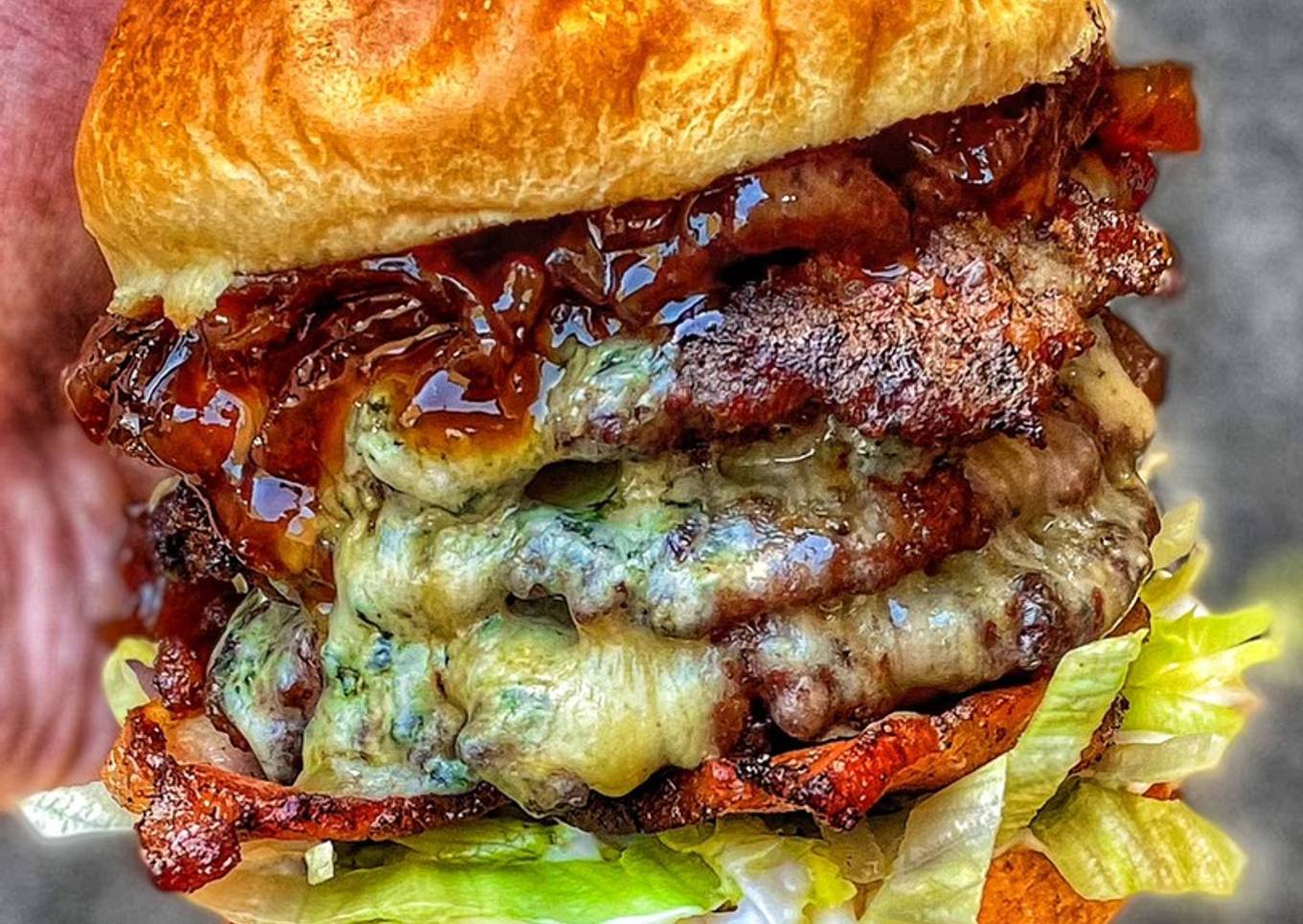 Blue Cheese & Bacon Burger