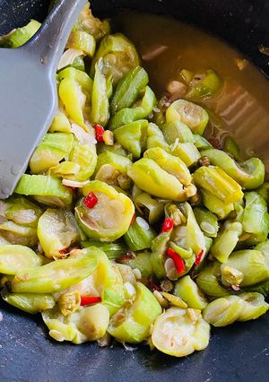 Foto resep Oseng gambas
