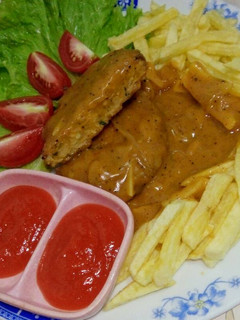 Foto resep Steak Tempe Saus Lada Hitam