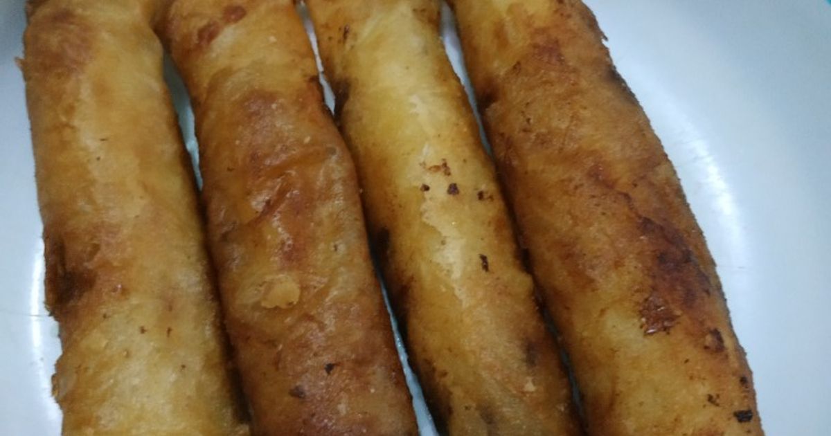 Menu buka puasa h4 Pisang coklat