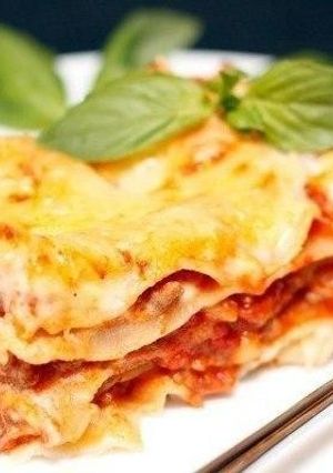 Фото Вкуснятина на ужин - мясная лазанья.
