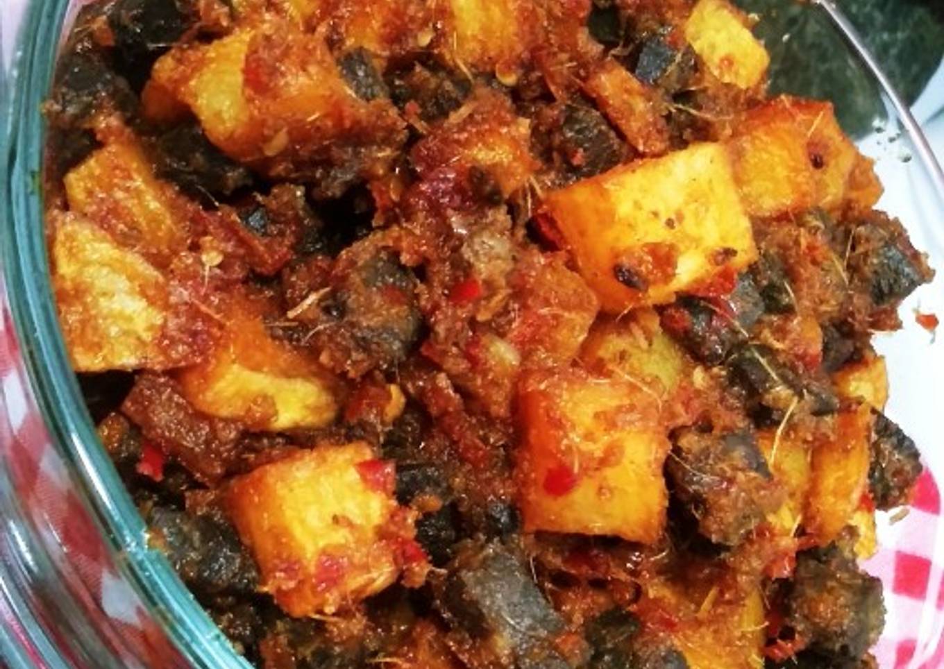 Sambal Goreng Kentang & Ati Sapi