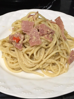 Foto resep Pasta Carbonara Pedas